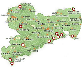 Kurorte und Heilbäder im Bundesland Sachsen